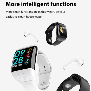 LIGE Smart Hodinky Bluetooth Slúchadlá Bezdrôtové Slúchadlá Sledovať mužov Srdcovej frekvencie, Krvného Tlaku Monitor Fitness Športové Smartwatch ženy