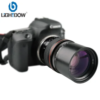 Lighdow 135 mm F2.8 Teleobjektív Objektív pre Canon 6D 6DII 7DII 77D 760D 800D 70 D 80D 5DIV 5DIII Nikon D3400 D5300 D760D Kamery