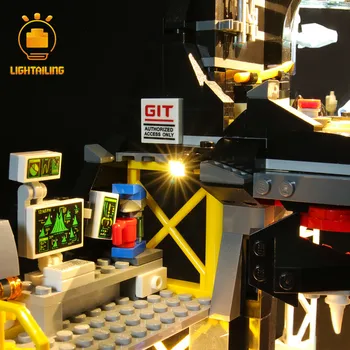 LIGHTAILING LED Svetla Kit Pre Garmadon je Sopka Brlohu Osvetlenie Set Kompatibilný S 70631 (NIE Zahŕňajú Modelu)