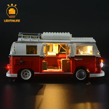 LIGHTAILING LED Svetla Kit Pre T1 Camper Van Stavebné Bloky, Hračky Osvetlenie Set Kompatibilný S 10220 21001