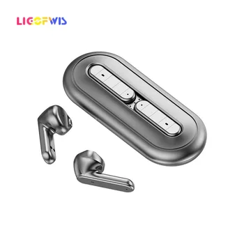 LIGOFWIS TWS Mini Bezdrôtové Bluetooth Slúchadlá F6 Ultra-tenké 5.1 Plnenie Priestoru Mini Kompaktné In-ear Headset