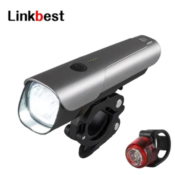 Link 600 Lúmenov USB Nabíjateľné Svetlo na Bicykel Nastaviť,Anti-glare Bezpečnosť-Nepremokavé IPX 5-Bočné svetlo-v Blízkosti Rozsah Lúč sa Hodí pre VŠETKY Bicykle