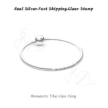 Lion King Náramok Kúzlo 925 Sterling Silver Náramok Hodí Pdoras Korálky Ženy DIY Šperky Robiť