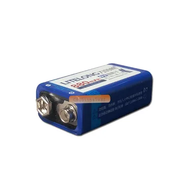 LITELONG Značky batérie 2 kusy/Li-lon batérie 880mah 9v menovité napätie 9v+originál inteligentné nabíjačky nastaviť jedlo doprava zadarmo
