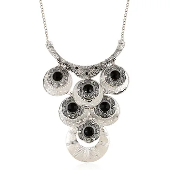 LiuXSP 2019 značky módnych boho etnických golier choker náhrdelník ročníka gypsy maxi vyhlásenie náhrdelník ženy Šperky veľkoobchod