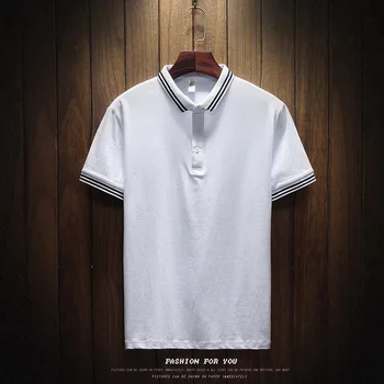 LJ491 Topy&Tees pánske košele Polo Business mužov značky Polo Shirts Pevné mens polo tričko 4 farby