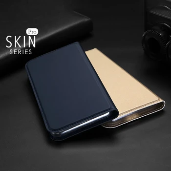 LLZ.COQUE Slim puzdro pre IPhone 11 Pro XS MAX XR X 8 6 6 7 Plus 5 5S SE Apple Prípade Kože Flip Peňaženky, Magnetický Kryt Coque Capa