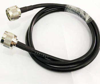 LMR240 Kábel N male na N samec Konektor ANTÉNNY koaxiálny Nízke Straty Koaxiálny kábel 1m 2m 3m 5m 10m