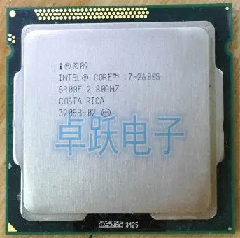 Lntel i7 2600S CPU Procesor Quad-Core 2.8 Ghz /L3=8M/65W LGA 1155 CPU Desktop (pracovná Doprava Zadarmo)