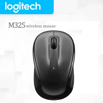 Logitech M325 Wireless Mouse 3 Tlačidlá USB, 1000 DPI 2,4 GHz Zjednotenie Optická Myš Počítačových Periférnych Príslušenstvo Pre Počítač