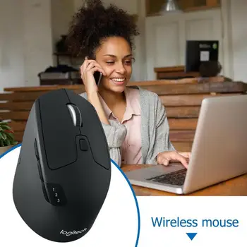 Logitech M720 Triatlon 2.4 Ghz Wireless Mouse Počítač, Bluetooth, Dual-mode Optického Ergonomické Myši Podpora Multi-prístroj Prepínača