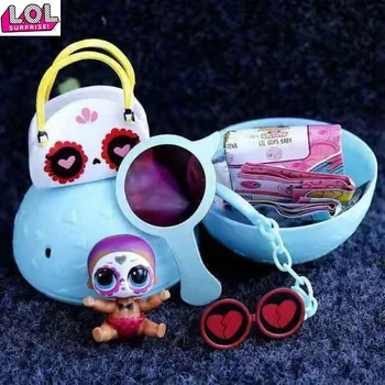 LOL bábika Prekvapenie Originálne oblečenie okuliare fľaša topánky Studenej zafarbenie lol príslušenstvo na predaj Originálne hračky pre deti,