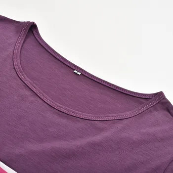 LONSANT Tehotenstva Topy Prekladané patchwork Ošetrovateľskej T-shirts Top Na Dojčenie Materskej Oblečenie Nové 2020 одежда для беременных