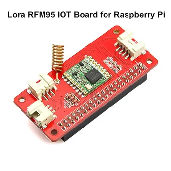 Lora RFM95 internet vecí Doska pre Raspberry Pi 3/ 3B+/ 2B+ RPI RFM95 Bezdrôtový Dopravy Modul DIY Kit