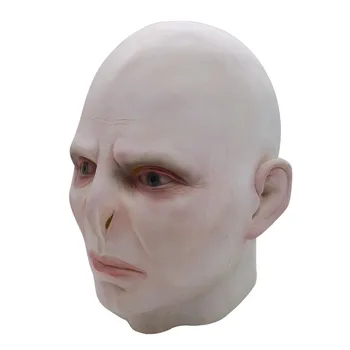 Lord Voldemort Latex Maska Cosplay Masky Maškarný Halloween Kostým, Rekvizity