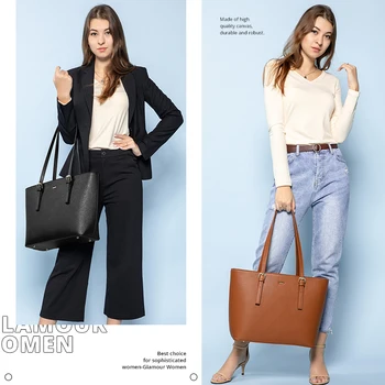 LOVEVOOK ženy, laptop tašky veľkú kapacitu taška cez rameno pre dámy Office kabelky ženy Tote taška pre práce/školy minimalistický