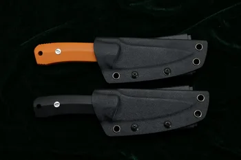 LOVOCOO Pôvodné Žihľava pevnou čepeľou noža D2 ocele G10 rukoväť, vonkajšie hunt prežitie vrecku kuchynské nože EDC kempovanie nástroje