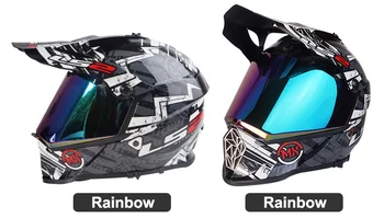 LS2 MX436 Pioneer Prilba Clonu LS2 Motocross motocyklové prilby, náhradné Štít Capacete LS2 MX436 casco moto okuliare, štít