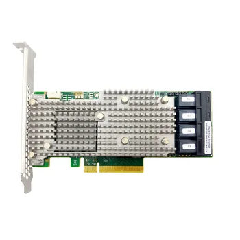 LSI Broadcom MegaRAID 9460-16I Tri-Mode SAS/SATA/NVMe 05-50011-00 12gbit 16-Port; Štyri x4 Vnútorného SFF8643; PCI-E3.1 X8 4G Pamäť