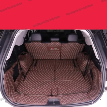 Lsrtw2017 pre changan cs95 kožené kufri mat cargo líniové 2018 2019 2020 SUV boot koberec koberec interiéru príslušenstvo kryt zadnej