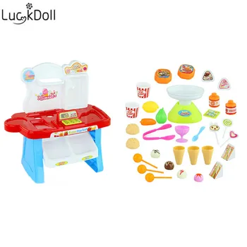 LUCKDOLL Ice Cream Auto Fit 18-Palcové Americký 43 cm Baby Doll Oblečenie, Príslušenstvo,Dievčatá, Hračky,Generácie,Darček k Narodeninám
