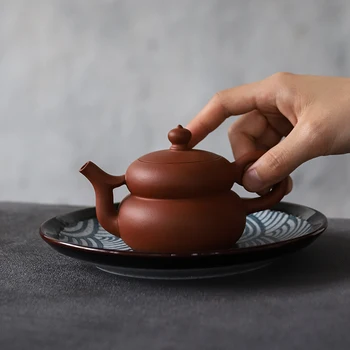 LUWU keramická kanvica trivets kolo čaj hrniec držiaky na ručné slúžiace zásobník príslušenstvo