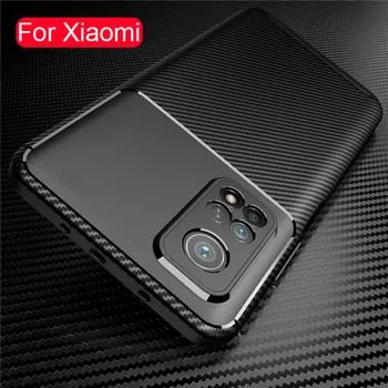 Luxusné Flip Telefónu Prípade Pre Xiao Mi 10 TON Pro 6D Shockproof Mäkké Zadný Kryt na Xiomi Xaomi Mi10T Pro Môj T10 Pro Poco X3 NFC Armor