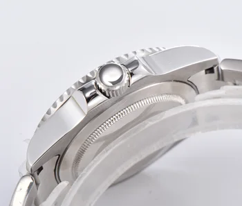 Luxusné značky automatické mechanické hodinky pre pánske hodinky muži 40 mm zafírové sklo Svetelný dátum Nehrdzavejúcej ocele