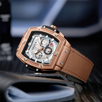 Luxusné Športové hodinky pre mužov ONOLA Módne quartz hodiny big face náramkové hodinky bežné hodinky mužov relogio masculino