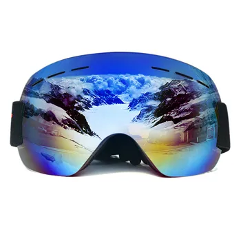 Lyžiarske Okuliare Na Snowboard Ski Okuliare Slnečné Ochranný Výstroj Lyžovanie Šport Dospelých Okuliare Hmla Uv Duálny Objektív Motocykel Snowboard Maska