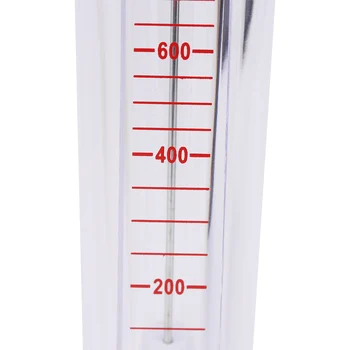LZS-15 Plastové Rúrky Tekutej Vody Rotameter Prietoku meradlá DN15 Testovanie Vody Meter Trubica 100-1000L/H Veľkoobchod