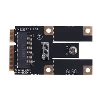 M. 2 NGFF na Mini PCI-E Rozhrania Karty Adaptéra s rozhraním Bluetooth Adaptér Kábel pre AX200 9260 8265 8260 WiFi6 Bezdrôtovú Kartu, Comptuer