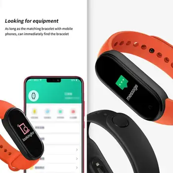 M5 Smart Hodinky Fitness Tracker Náramok Bluetooth 4.0 Srdcovej frekvencie Detekcie Šport Smart Sledovať Zdravie a Krása Smartwatch 2021