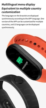 M5 Smart Kapela Šport Fitness Náramok Hodiniek Fitness Tracker Smartband Krvného Tlaku, Tepovej Frekvencie Vodotesný Náramok 2020