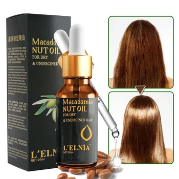 Macadamia Nut Olej vypadávanie Vlasov Produkt Autentické Podstatu Zaobchádzania Pre Mužov A Ženy Suché a Poškodené Vlasy Výživy Starostlivosť o Vlasy
