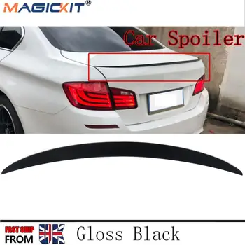 MagicKit Pre BMW 5 Series G30 M športový Výkon Zadné Boot batožinového priestoru Pery Spojler Lesklá Čierna