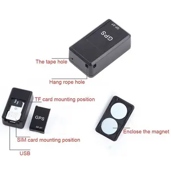 Magnetické Mini GPS Špionáž Tracker Locator Super Dlho Stoja na Domácej Auto, Motocykel, Auto Vozidla Anti-thievery GPS Tracker
