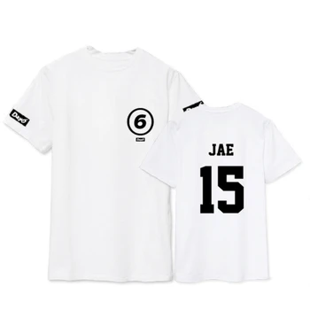 Mainlead Kpop Day6 T-shirt 1. Album SUNRISE Mladých K Tshirt Dowoon Bavlna Jae Krátke Čaj