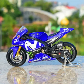 Maisto 1:18 2018 Yamaha tímu Č. 25 Rossi auto racing zliatiny motocykel model model auta, die-cast autíčka darček