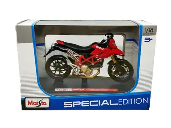 Maisto 1:18 Ducati Hypermotard 1100S na MOTOCYKEL, BICYKEL DIECAST MODEL HRAČKA NOVÉ V KRABICI