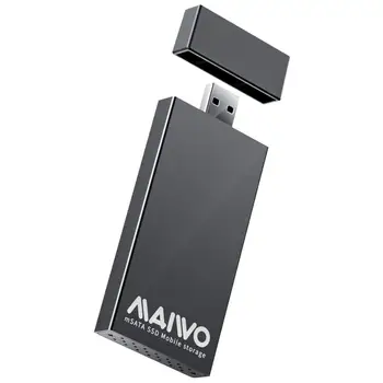 MAIWO K1642S USB 3.0 rozhraním mSATA SSD Box Externý Prípade Hliníkovej Zliatiny 5Gbps Prenosné jednotky ssd (Solid-State Drive Mobile Krytu Prípade Hot