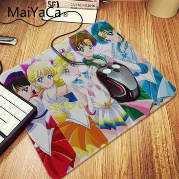 Maiyaca Sailor Moon anime dievča Pásik na Myši, Hra herné mousepads Tabuľka Klávesnice anime podložka pod myš hráč Rýchlosť Verzia stôl mat