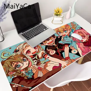 MaiYaCa Wc-viazané Hanako-kun Anime Mousepad XXL Podložka pod Myš Notebook Stôl Mat pc gamer completo pre lol/world of warcraft