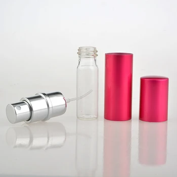 Malé Množstvo Veľkoobchod 10 ML Prenosný Mini Traveler Parfum, Fľaša S Rozprašovačom&Prázdne Parfum Prípade Farebné