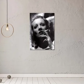 Marlene Dietrich Plagát Moderný Štýl Plátno Tlačiť Maliarske Umenie Uličkou Obývacia Izba Jedinečné Dekorácie