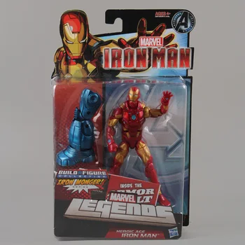 Marvel Legendy Avengers Hrdinské Veku Iron Man PVC Obrázok Zberateľskú Model Hračka