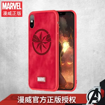 Marvel pre iPhone X/XS Telefón Prípade S full-dĺžka handričkou kryt, ktorý odoláva pádu