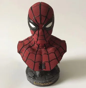 Marvel Super Hrdina Spiderman Pol Poprsie Socha PVC Akčné Figúrky, Hračky 19-21 cm