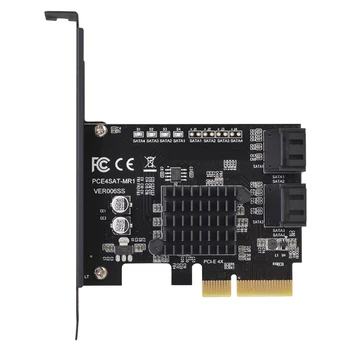 Marvell 88SE9230 Čip SATA/PCIE Raid Radič SATA PCIE SATA Raid Karty PCI-E SATA Raid karty PCI Express 4X s Nízkym Profilom Držiak