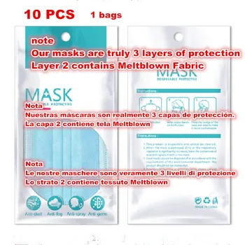 Mascherina mascarillas 3-vrstvový jednorázové Masky na tvár masku mascherine masque mondkapjes maska lavable masque filtre mascarilla
